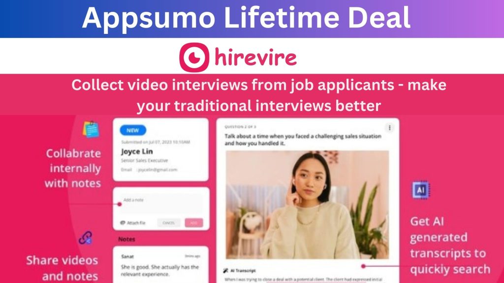 hirevire lifetime deal