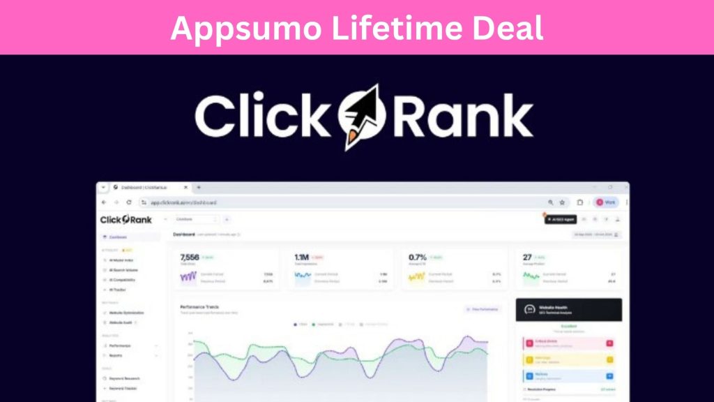 ClickRank AI Lifetime Deal Review